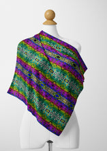 Load image into Gallery viewer, After the Northwest Rain Satin Shawl Scarf 49 Dzine 
