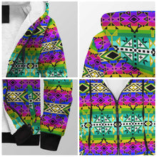 Load image into Gallery viewer, After the Northwest Rain Sherpa Hoodie 49 Dzine 
