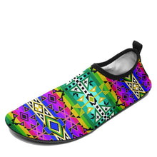 Load image into Gallery viewer, After the Northwest Rain Sockamoccs Kid&#39;s Slip On Shoes 49 Dzine 
