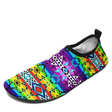 Load image into Gallery viewer, After the Northwest Rain Sockamoccs Kid&#39;s Slip On Shoes 49 Dzine 
