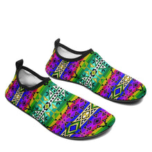 Load image into Gallery viewer, After the Northwest Rain Sockamoccs Kid&#39;s Slip On Shoes 49 Dzine 
