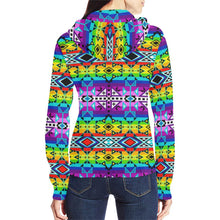 Load image into Gallery viewer, After the Rain All Over Print Full Zip Hoodie for Women (Model H14) All Over Print Full Zip Hoodie for Women (H14) e-joyer 
