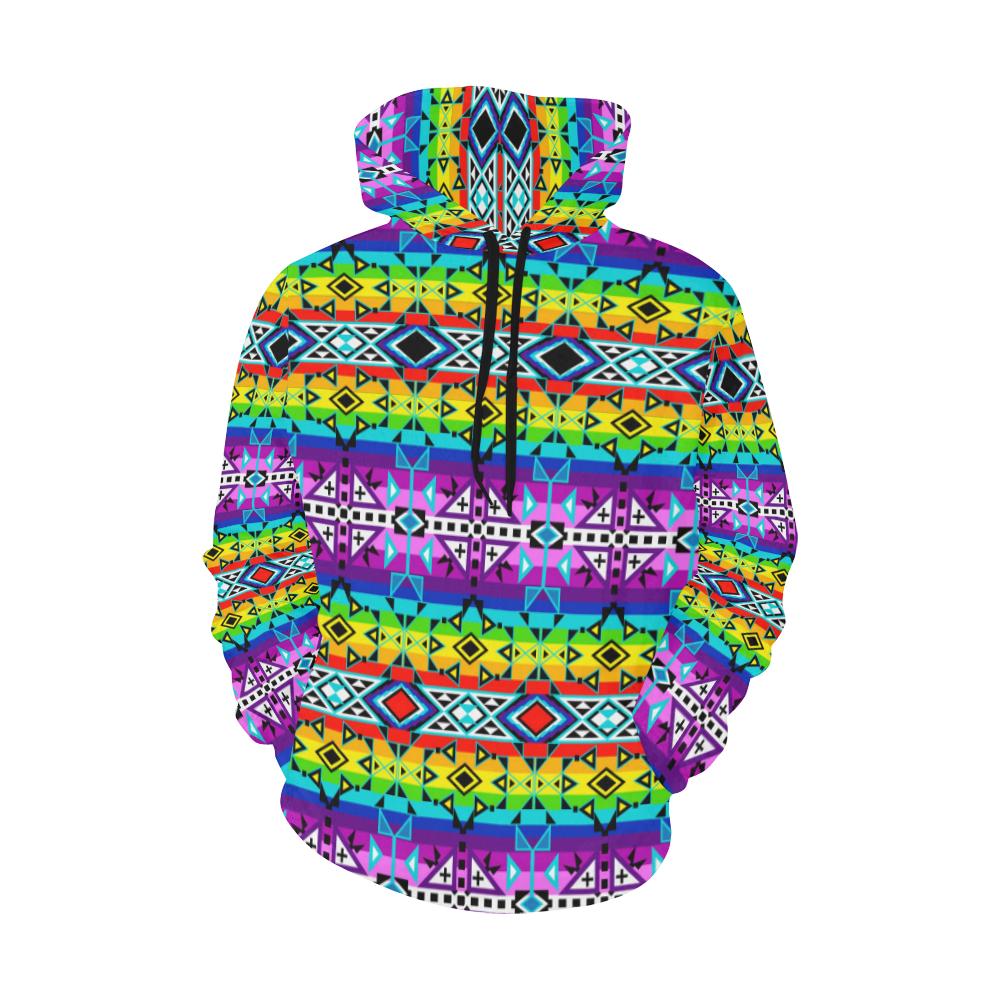 After the Rain All Over Print Hoodie for Women (USA Size) (Model H13) All Over Print Hoodie for Women (H13) e-joyer 