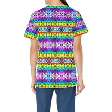 Load image into Gallery viewer, After the Rain All Over Print Scrub Top Scrub Top e-joyer 
