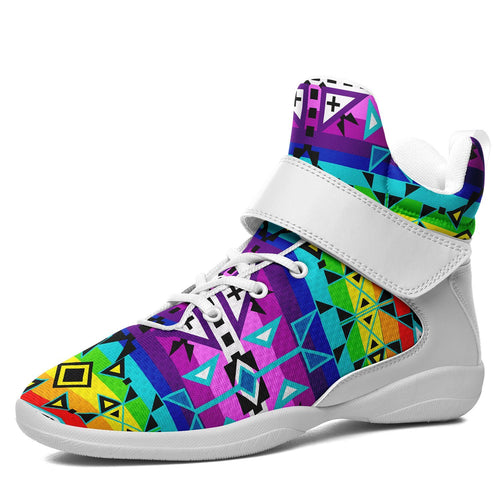 After the Rain Ipottaa Basketball / Sport High Top Shoes 49 Dzine US Women 4.5 / US Youth 3.5 / EUR 35 White Sole with White Strap 
