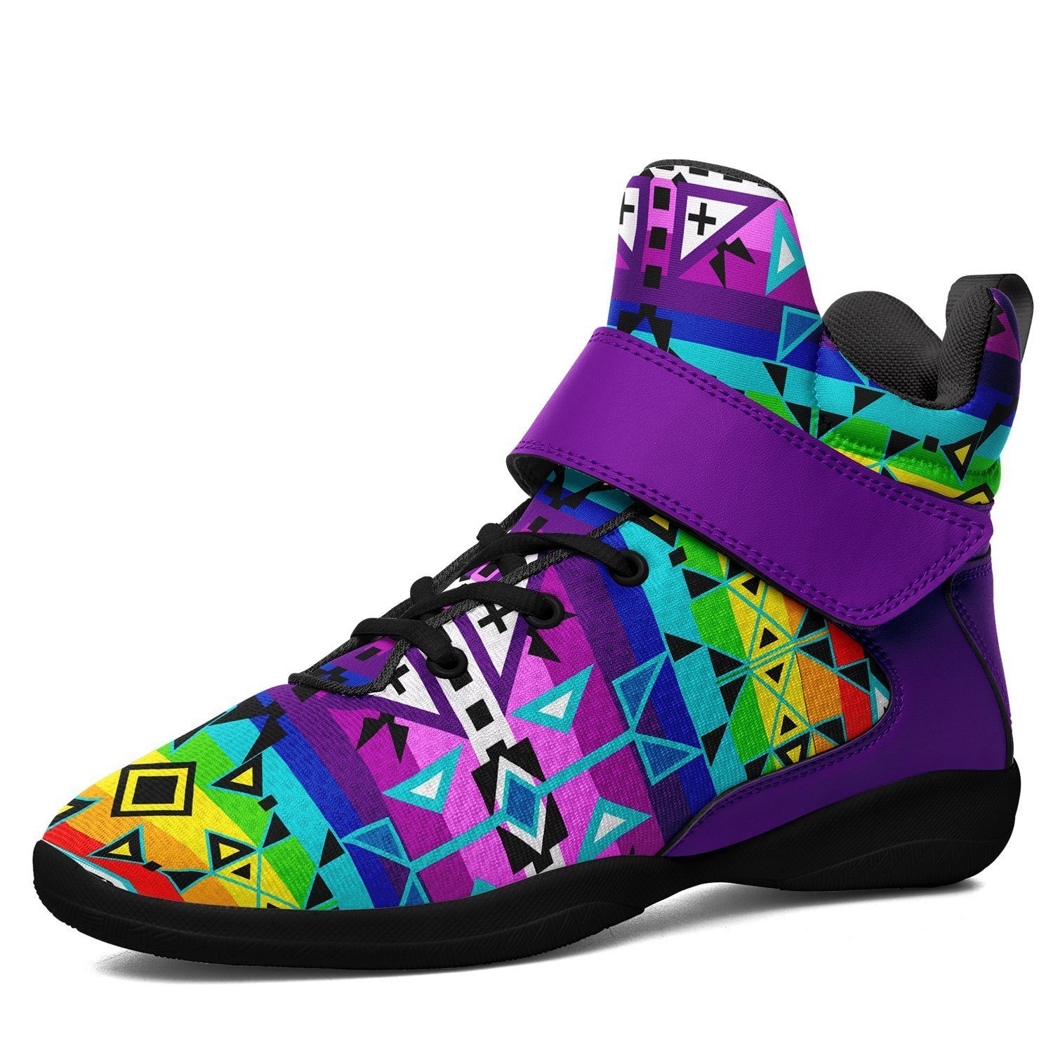 After the Rain Ipottaa Basketball / Sport High Top Shoes - Black Sole 49 Dzine US Women 8.5 / US Men 7 / EUR 40 Black Sole with Indigo Strap 