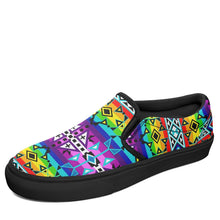 Load image into Gallery viewer, After the Rain Otoyimm Kid&#39;s Canvas Slip On Shoes 49 Dzine US Youth 1 / EUR 32 Black Sole 
