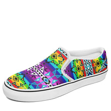 Load image into Gallery viewer, After the Rain Otoyimm Kid&#39;s Canvas Slip On Shoes 49 Dzine US Youth 1 / EUR 32 White Sole 
