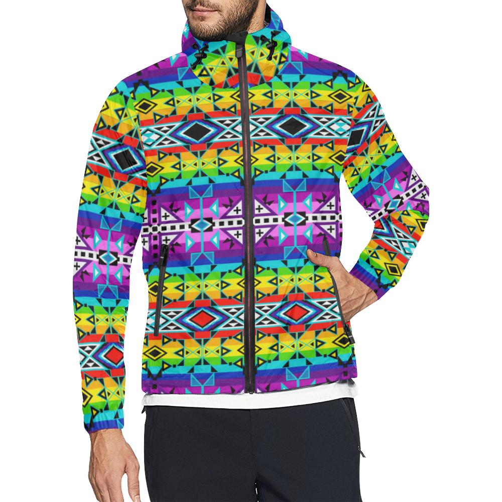 After the Rain Unisex All Over Print Windbreaker (Model H23) All Over Print Windbreaker for Men (H23) e-joyer 