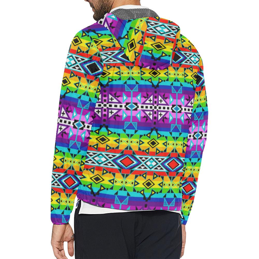 After the Rain Unisex All Over Print Windbreaker (Model H23) All Over Print Windbreaker for Men (H23) e-joyer 