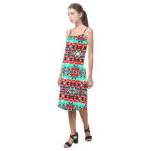 Load image into Gallery viewer, After the Southwest Rain Alcestis Slip Dress (Model D05) Alcestis Slip Dress (D05) e-joyer 
