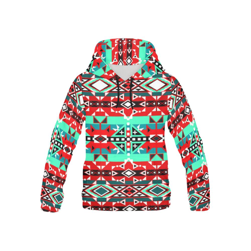 After the Southwest Rain All Over Print Hoodie for Kid (USA Size) (Model H13) All Over Print Hoodie for Kid (H13) e-joyer 