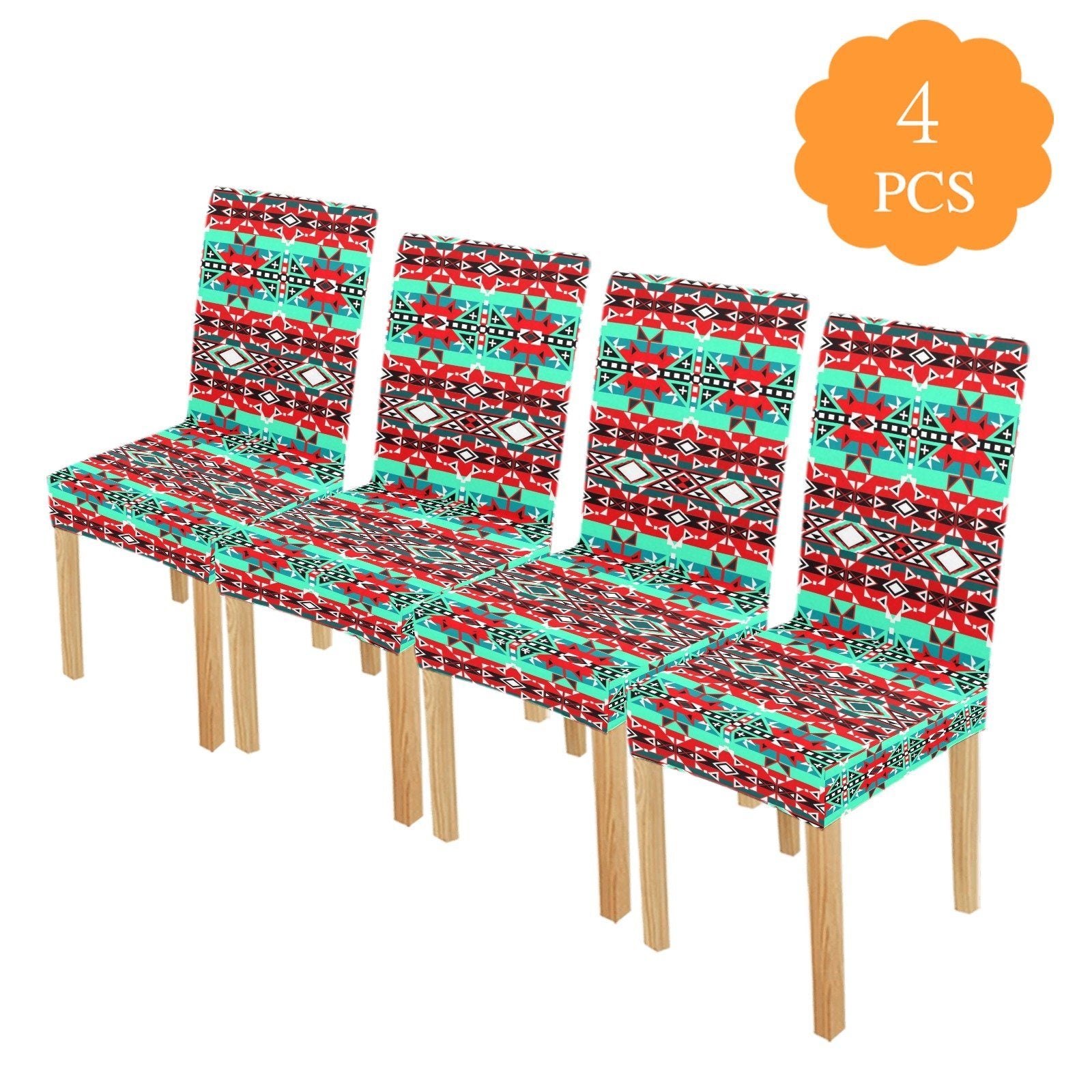 After the Southwest Rain Chair Cover (Pack of 4) Chair Cover (Pack of 4) e-joyer 