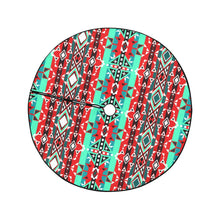 Load image into Gallery viewer, After the Southwest Rain Christmas Tree Skirt 47&quot; x 47&quot; Christmas Tree Skirt e-joyer 
