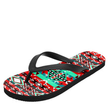 Load image into Gallery viewer, After the Southwest Rain Flip Flops 49 Dzine 
