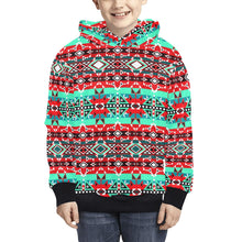 Load image into Gallery viewer, After the Southwest Rain Kids&#39; All Over Print Hoodie (Model H38) Kids&#39; AOP Hoodie (H38) e-joyer 
