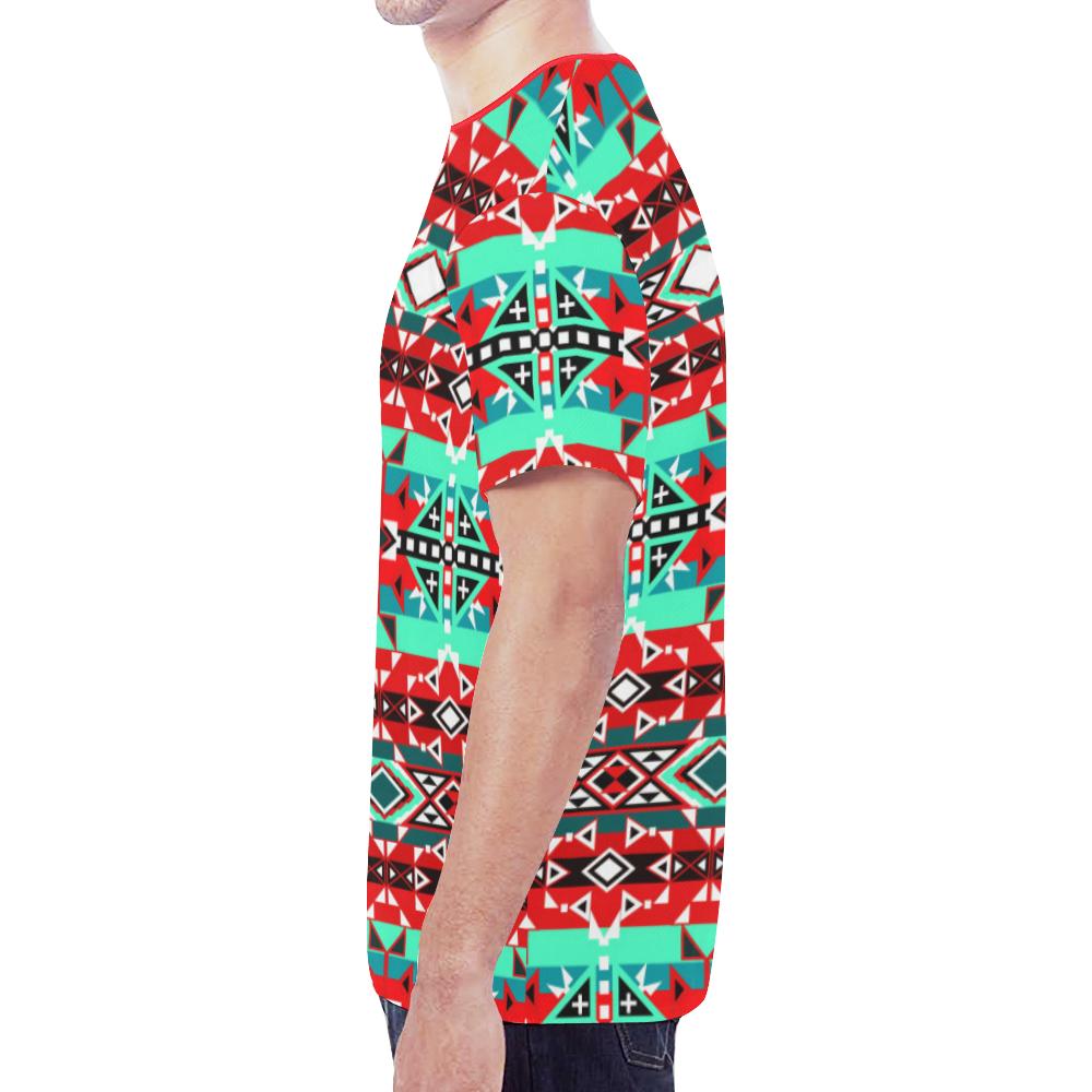 After the Southwest Rain New All Over Print T-shirt for Men (Model T45) New All Over Print T-shirt for Men (T45) e-joyer 