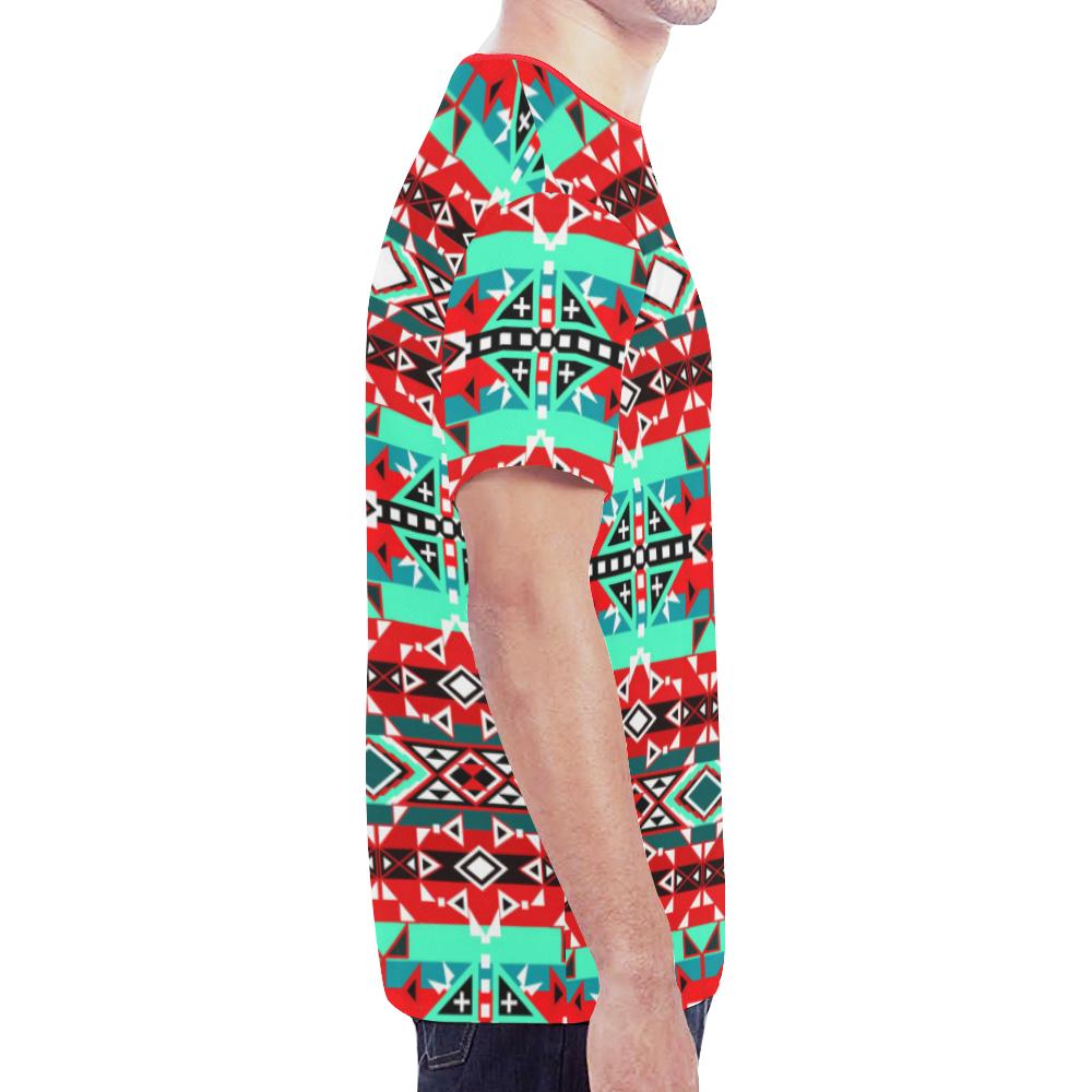 After the Southwest Rain New All Over Print T-shirt for Men (Model T45) New All Over Print T-shirt for Men (T45) e-joyer 