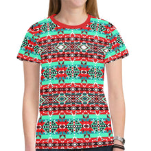 Load image into Gallery viewer, After the Southwest Rain New All Over Print T-shirt for Women (Model T45) New All Over Print T-shirt for Women (T45) e-joyer 
