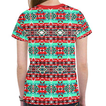 Load image into Gallery viewer, After the Southwest Rain New All Over Print T-shirt for Women (Model T45) New All Over Print T-shirt for Women (T45) e-joyer 
