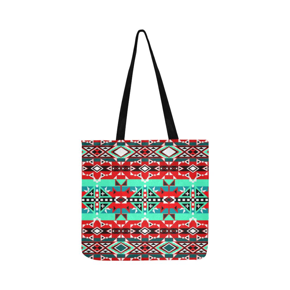 After the Southwest Rain Reusable Shopping Bag Model 1660 (Two sides) Shopping Tote Bag (1660) e-joyer 
