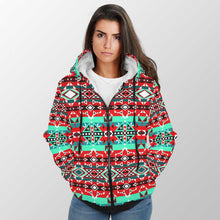 Load image into Gallery viewer, After the Southwest Rain Sherpa Hoodie 49 Dzine 
