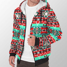 Load image into Gallery viewer, After the Southwest Rain Sherpa Hoodie 49 Dzine 
