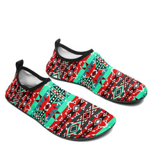 Load image into Gallery viewer, After the Southwest Rain Sockamoccs Kid&#39;s Slip On Shoes 49 Dzine 
