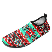 Load image into Gallery viewer, After the Southwest Rain Sockamoccs Kid&#39;s Slip On Shoes 49 Dzine 
