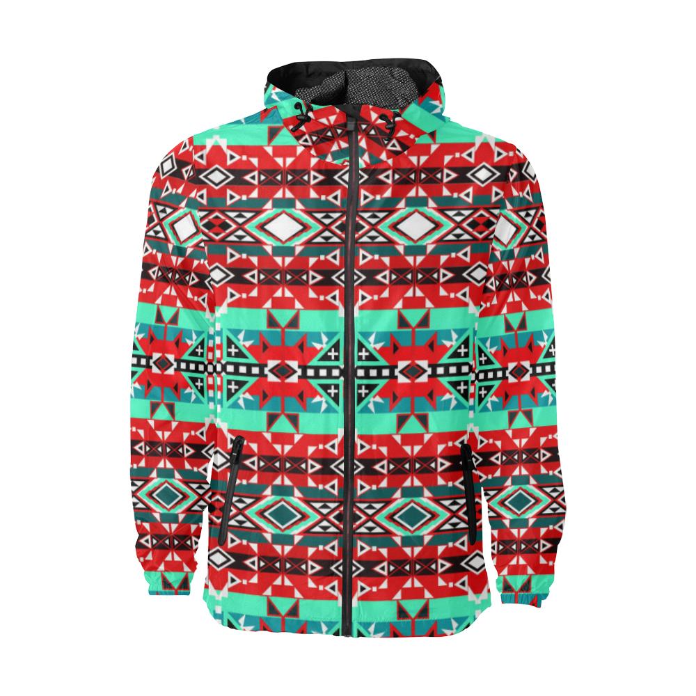 After the Southwest Rain Unisex All Over Print Windbreaker (Model H23) All Over Print Windbreaker for Men (H23) e-joyer 