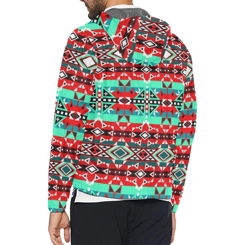 After the Southwest Rain Unisex All Over Print Windbreaker (Model H23) All Over Print Windbreaker for Men (H23) e-joyer 