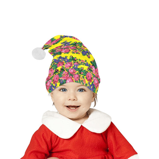 Kokum's Revenge Yellow Santa Hat