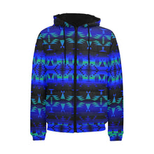 Load image into Gallery viewer, Between the Blue Ridge Mountains Men&#39;s Padded Hooded Jacket
