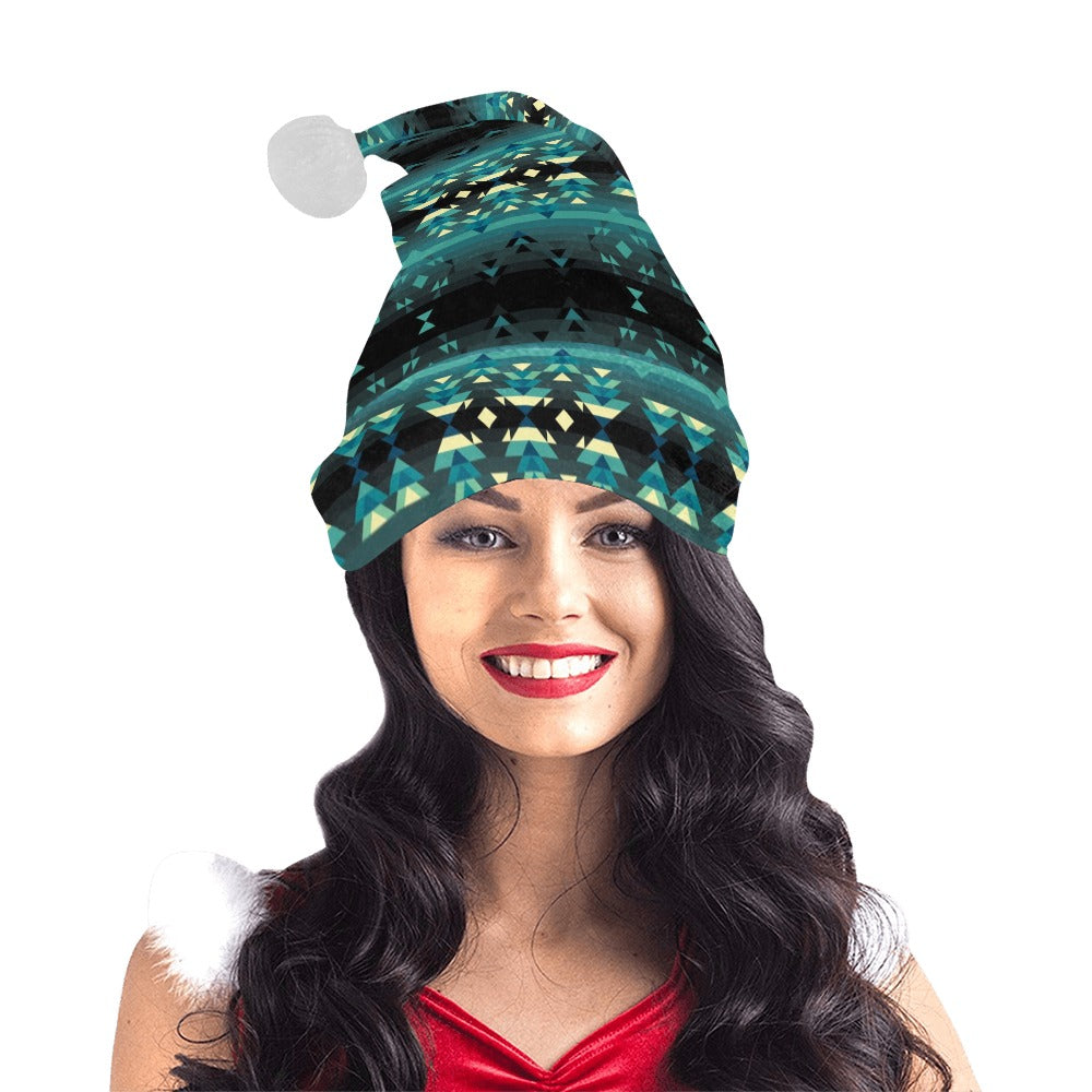 Inspire Green Santa Hat