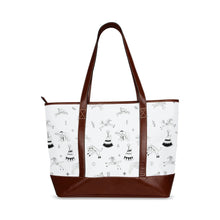 Load image into Gallery viewer, Ledger Dables White Tote Handbag
