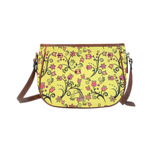 Load image into Gallery viewer, Key Lime Star Saddle Bag
