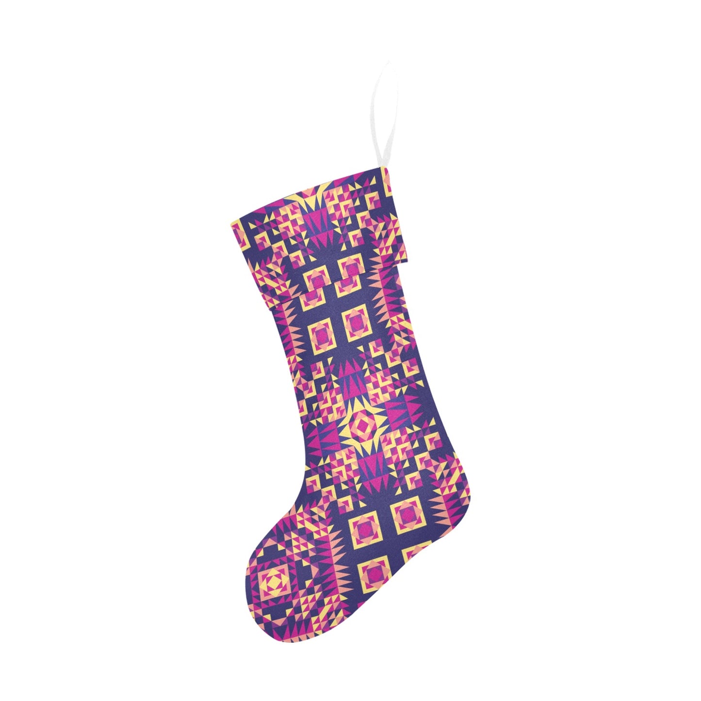 Kaleidoscope Bleu Christmas Stocking