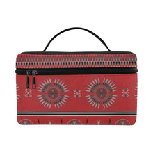 Load image into Gallery viewer, Evening Feather Wheel Blush Cosmetic Bag
