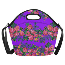 Load image into Gallery viewer, Kokum&#39;s Revenge Lilac Neoprene Lunch Bag/Large
