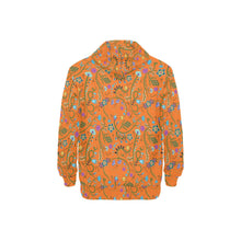 Load image into Gallery viewer, Fresh Fleur Carrot Men&#39;s Long Sleeve Fleece Hoodie
