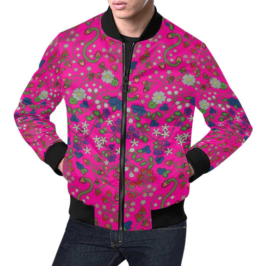 Grandmother Stories Blush Bomber Jacket for Men