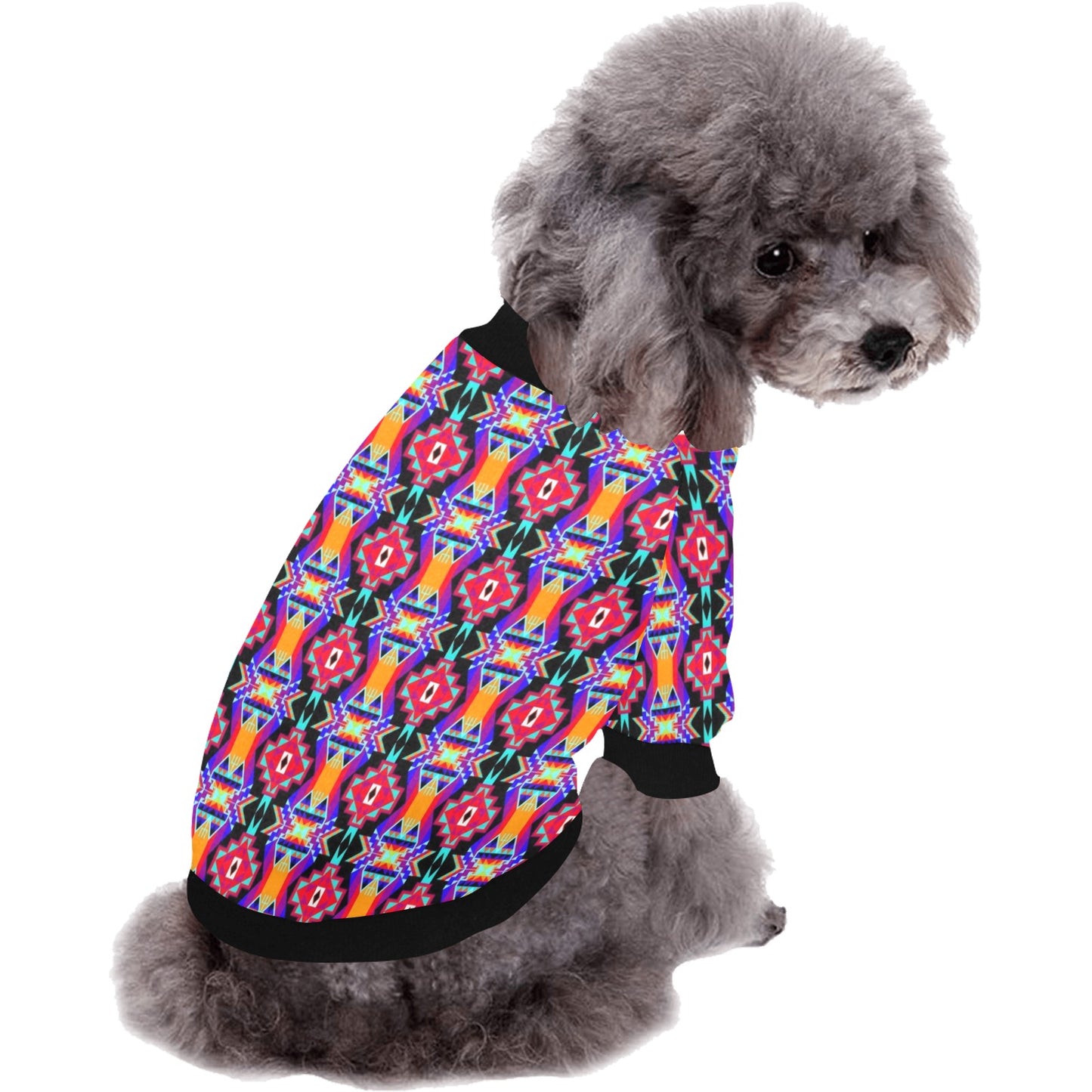 Fancy Bustle Pet Dog Round Neck Shirt