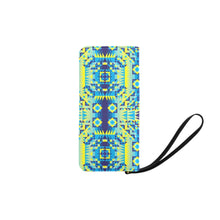 Load image into Gallery viewer, Kaleidoscope Jaune Bleu Women&#39;s Clutch Purse
