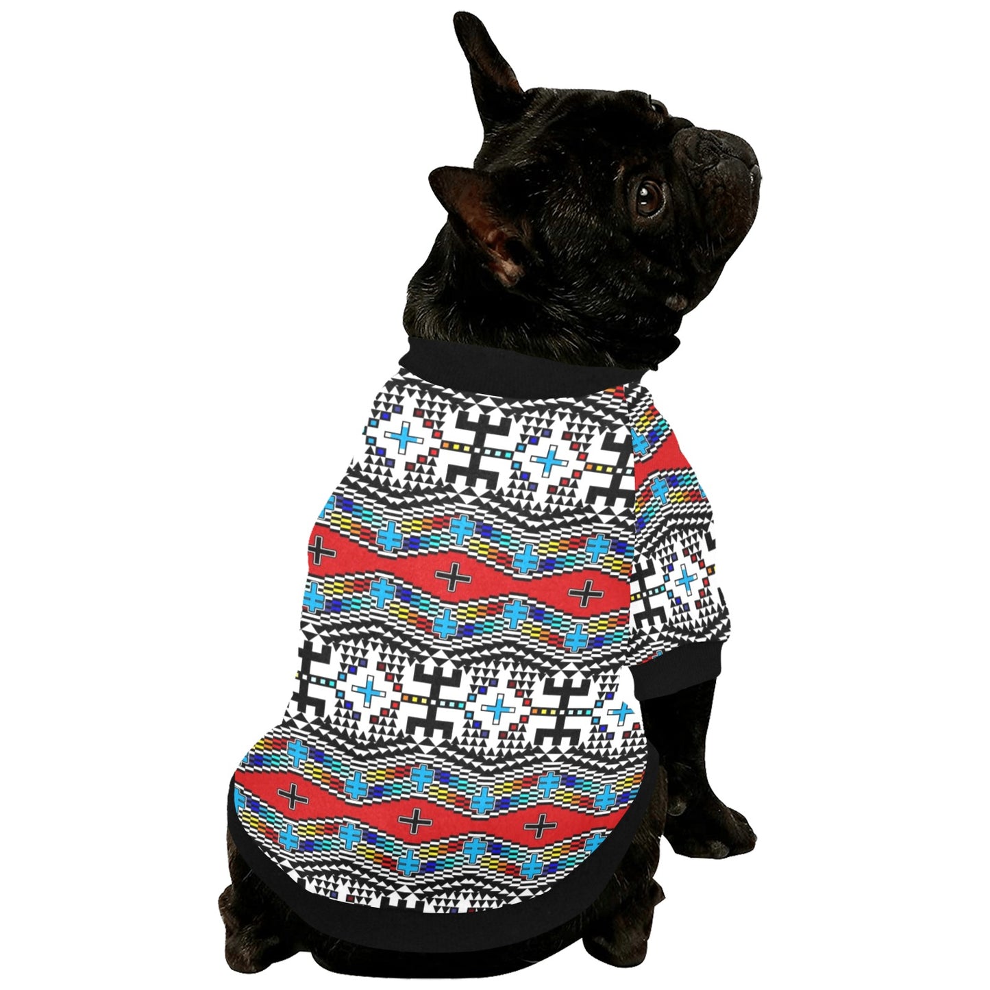dragonflies Pet Dog Round Neck Shirt