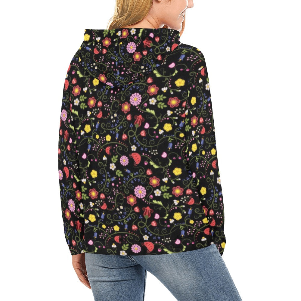 Nipin Blossom Midnight Hoodie for Women