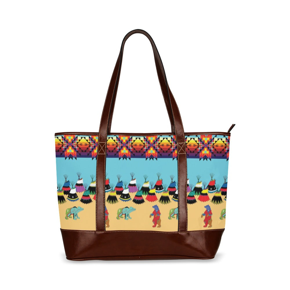 Bear Medicine Tote Handbag