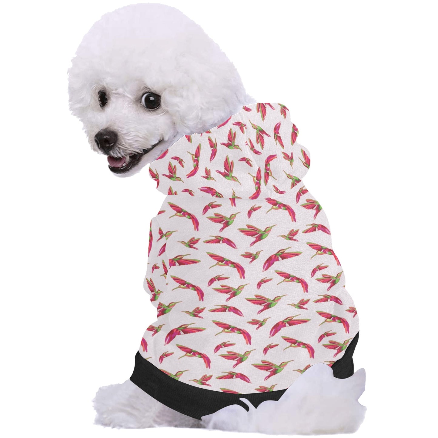 Red Swift Colourful Pet Dog Hoodie