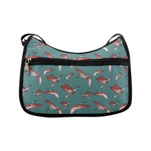 Load image into Gallery viewer, Red Swift Turquoise Crossbody Bags
