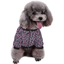 Load image into Gallery viewer, Beaded Pink Pet Dog Round Neck Shirt
