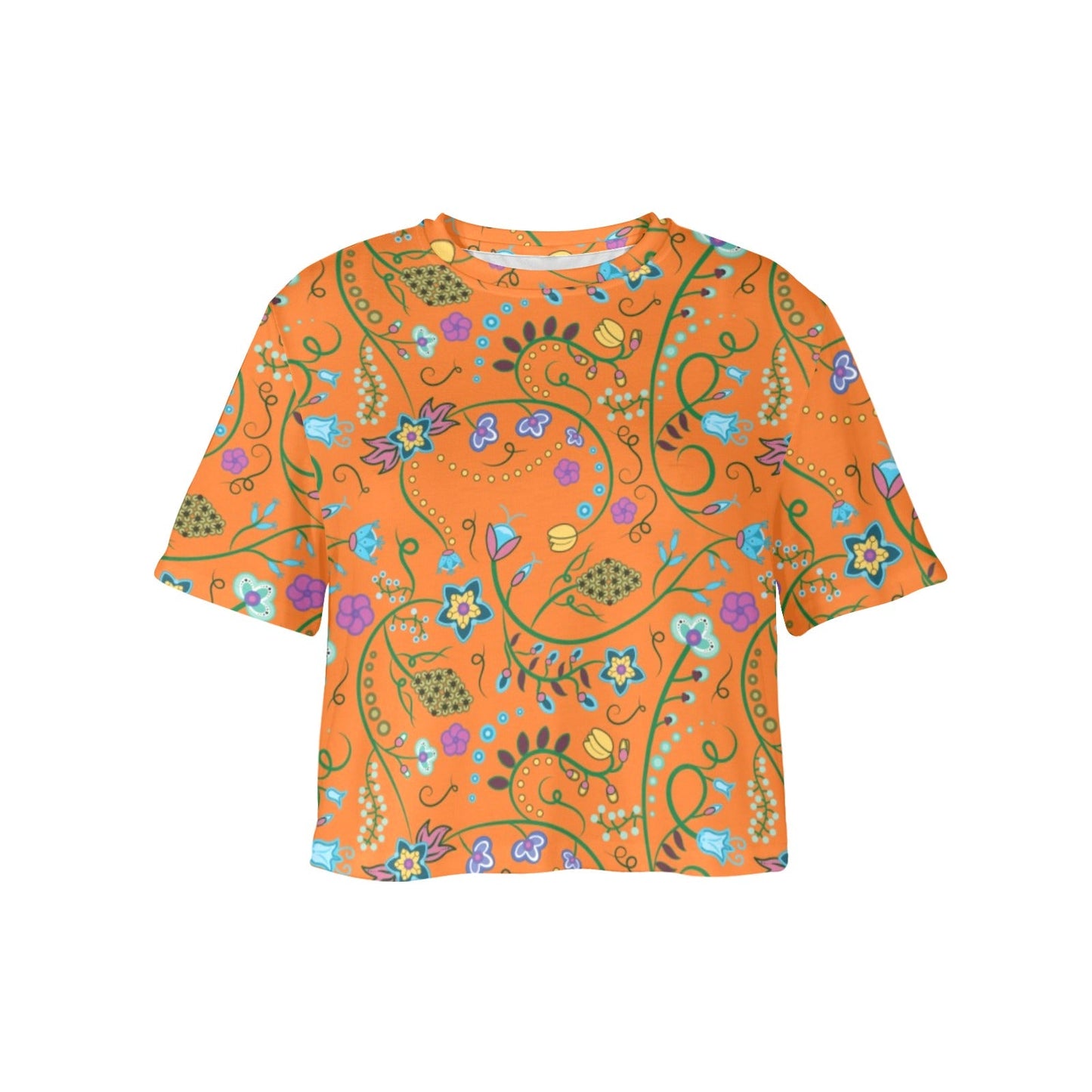 Fresh Fleur Carrot Crop Top